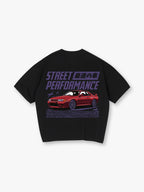 JDM Street Performance Red GTR R32 Car Japanese Kanji Text Back Print T-Shirt