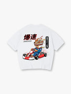 「TELL ME ABOUT IT」スタイルの半袖Tシャツ