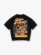 90s Japanese Retro Film Camera Vintage Art Graphic Short Sleeve T-Shirt