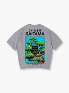 Saitama Japan Pagoda Bonsai Tree Vintage Tourism Graphic Short Sleeve T-Shirt