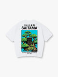 Saitama Japan Pagoda Bonsai Tree Vintage Tourism Graphic Short Sleeve T-Shirt