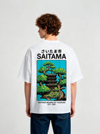 Saitama Japan Pagoda Bonsai Tree Vintage Tourism Graphic Short Sleeve T-Shirt