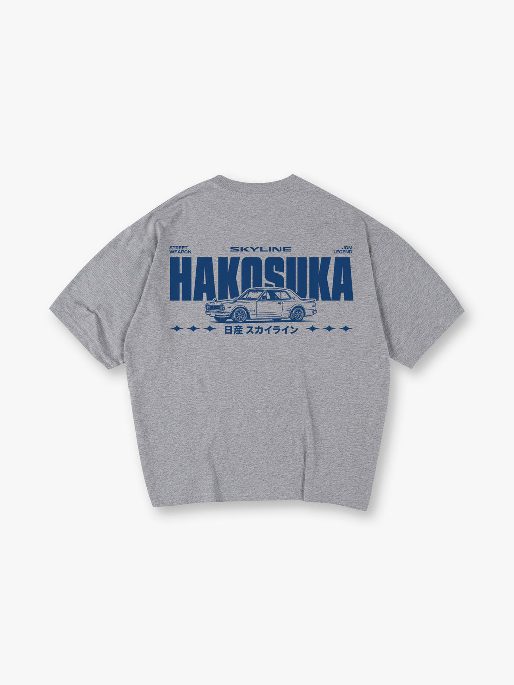 JDM Hakosuka Skyline Vintage Japanese Classic Car Graphic Short Sleeve T-Shirt