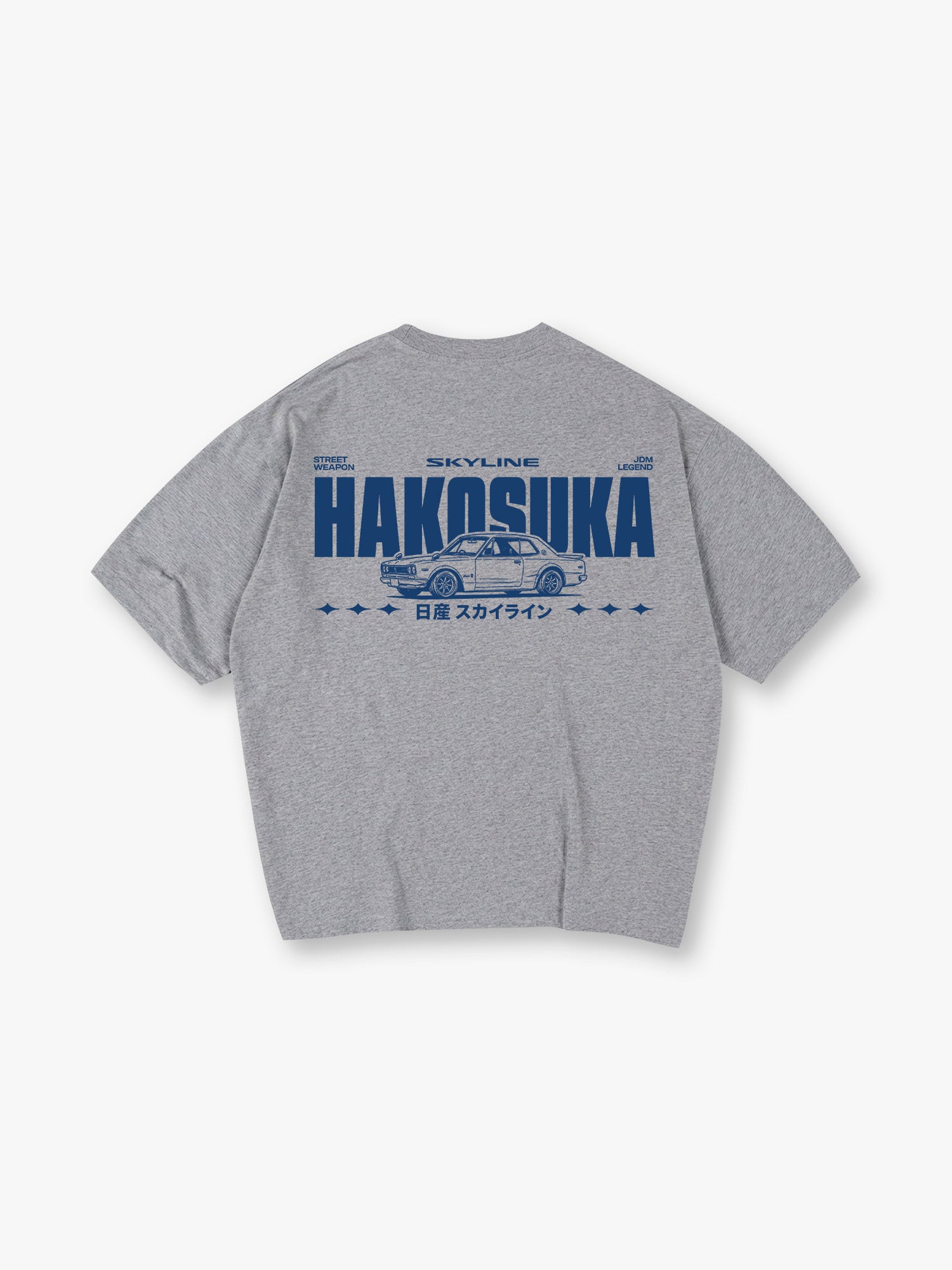 JDM Hakosuka Skyline Vintage Japanese Classic Car Graphic Short Sleeve T-Shirt