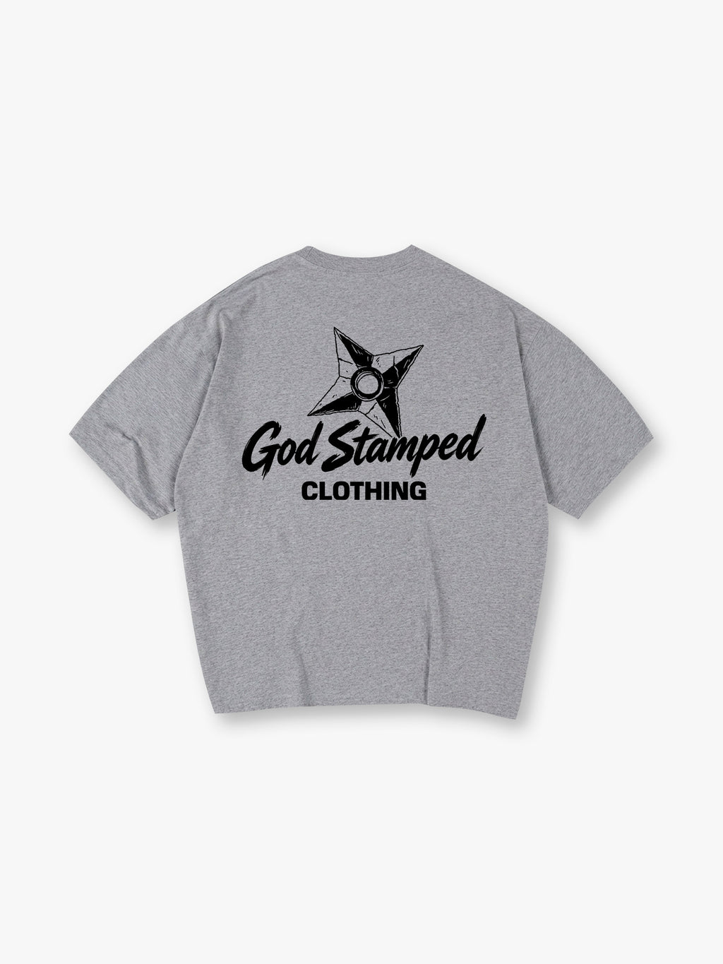 Shuriken Ninja Star Graphic T-Shirt Japanese Streetwear Casual Tee