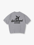 Shuriken Ninja Star Graphic T-Shirt Japanese Streetwear Casual Tee