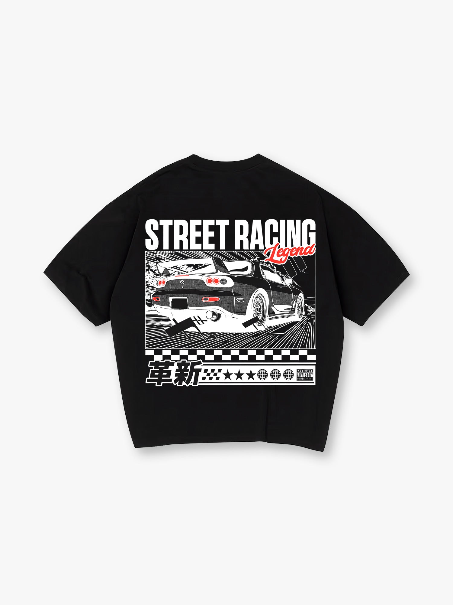 Street Racing Legend Mazda RX-7 FD3S JDM Car T-Shirt