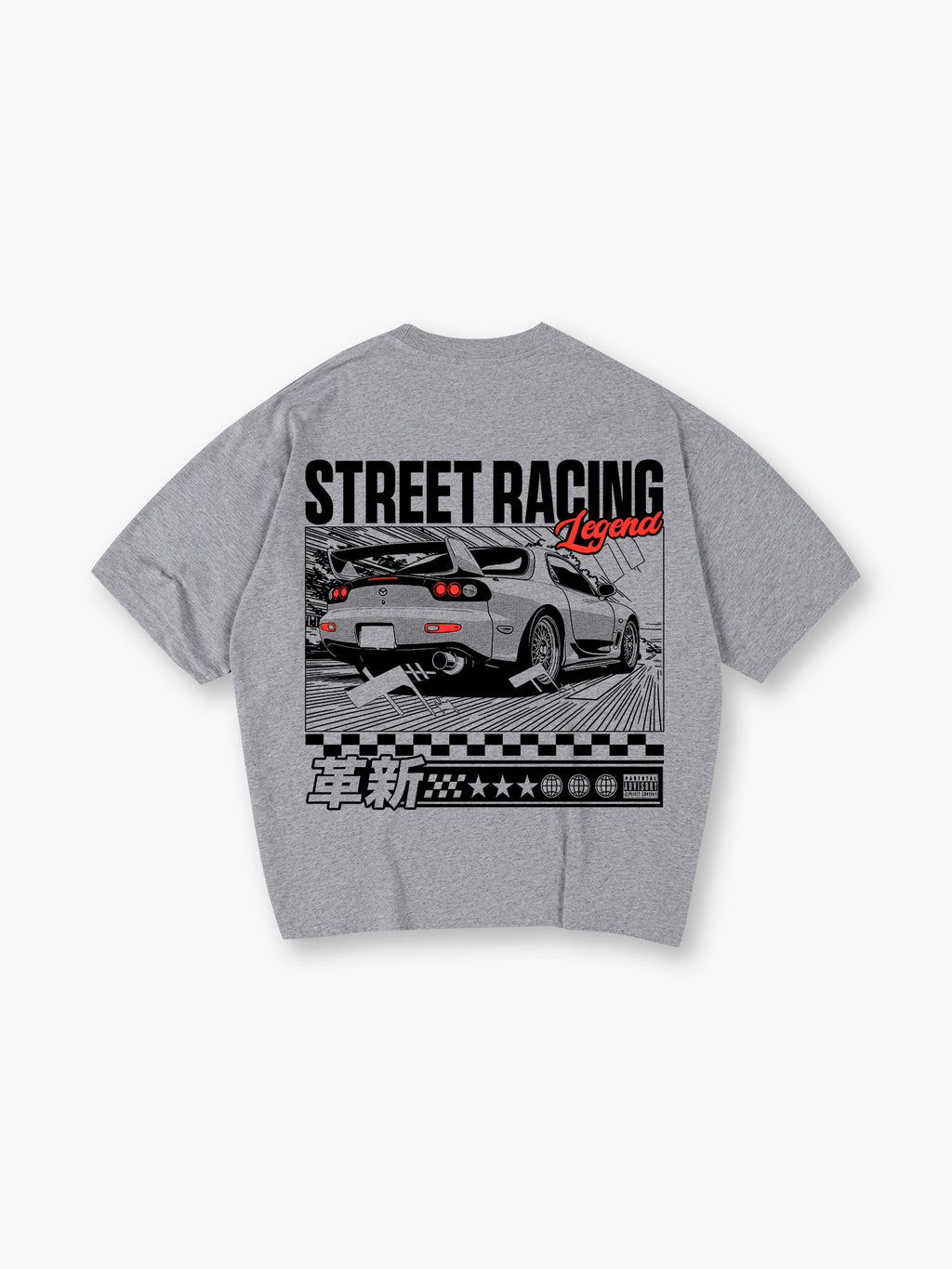 Street Racing Legend Mazda RX-7 FD3S JDM Car T-Shirt