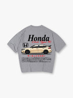 JDM Car T-Shirt Japanese VTEC Racing Automotive Graphic Streetwear Tee