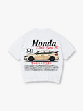 JDM Car T-Shirt Japanese VTEC Racing Automotive Graphic Streetwear Tee