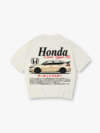 JDM Car T-Shirt Japanese VTEC Racing Automotive Graphic Streetwear Tee