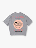 Ramen No Tomo Traditional Food Japanese Letter Streetwear Tee