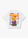 Cute Kimono Japanese Otaku Culture Cartoon Graphic Streetwear Tee