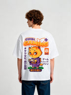 Cute Kimono Japanese Otaku Culture Cartoon Graphic Streetwear Tee