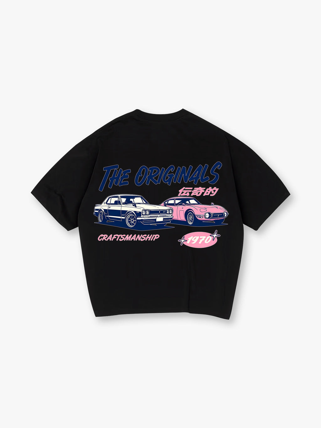 JDM Classic Cars The Originals Japanese Racing Graphic Streetwear T-Shirt