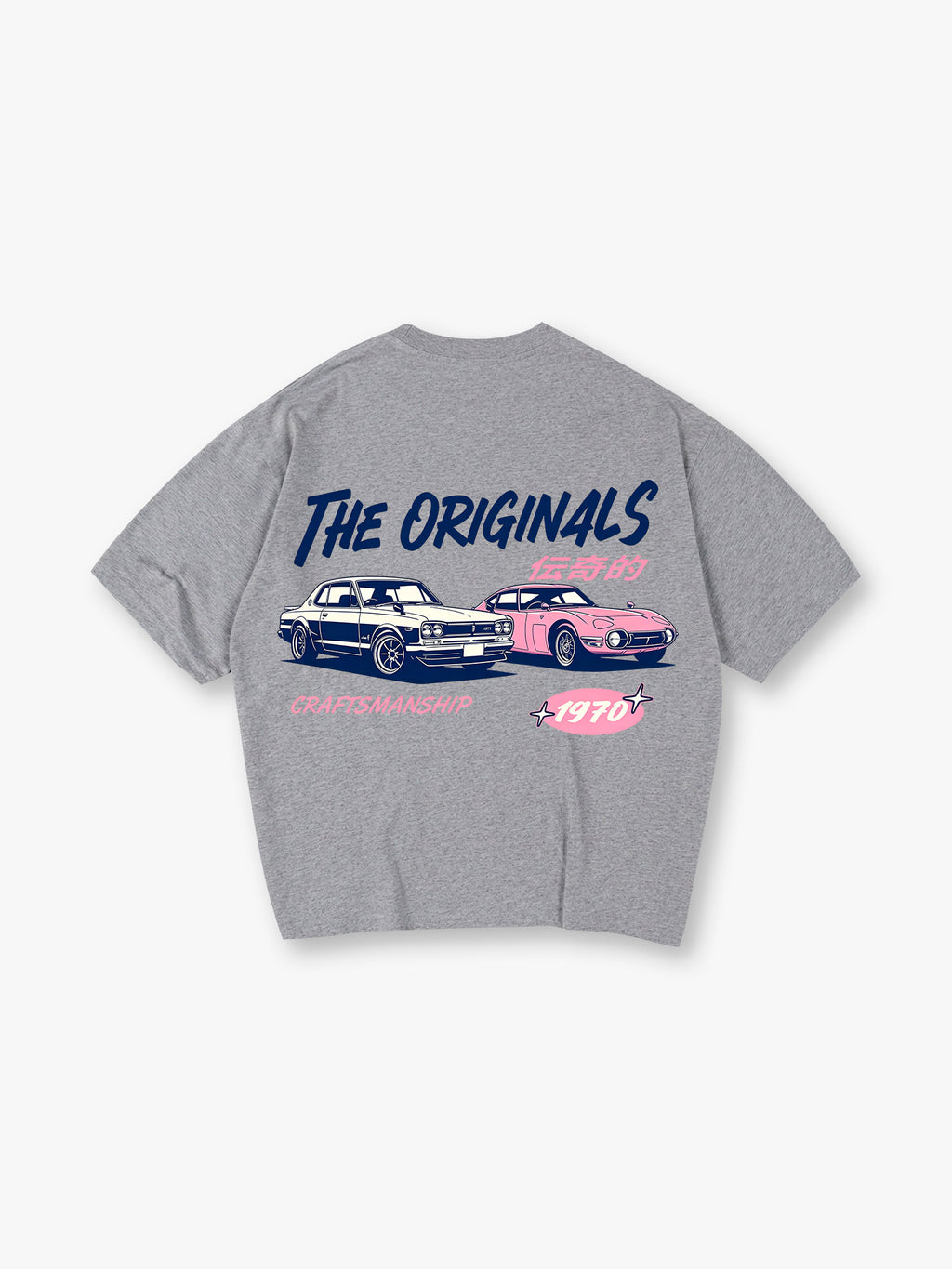 JDM Classic Cars The Originals Japanese Racing Graphic Streetwear T-Shirt