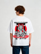 Japanese Dragon Torii Gate Cherry Blossom Year Of The Dragon Vintage Graphic T-Shirt
