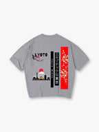 Japan Mount Fuji Sakura Cherry Blossom Japanese Cityscape Graphic T-Shirt