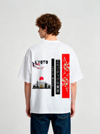 Japan Mount Fuji Sakura Cherry Blossom Japanese Cityscape Graphic T-Shirt