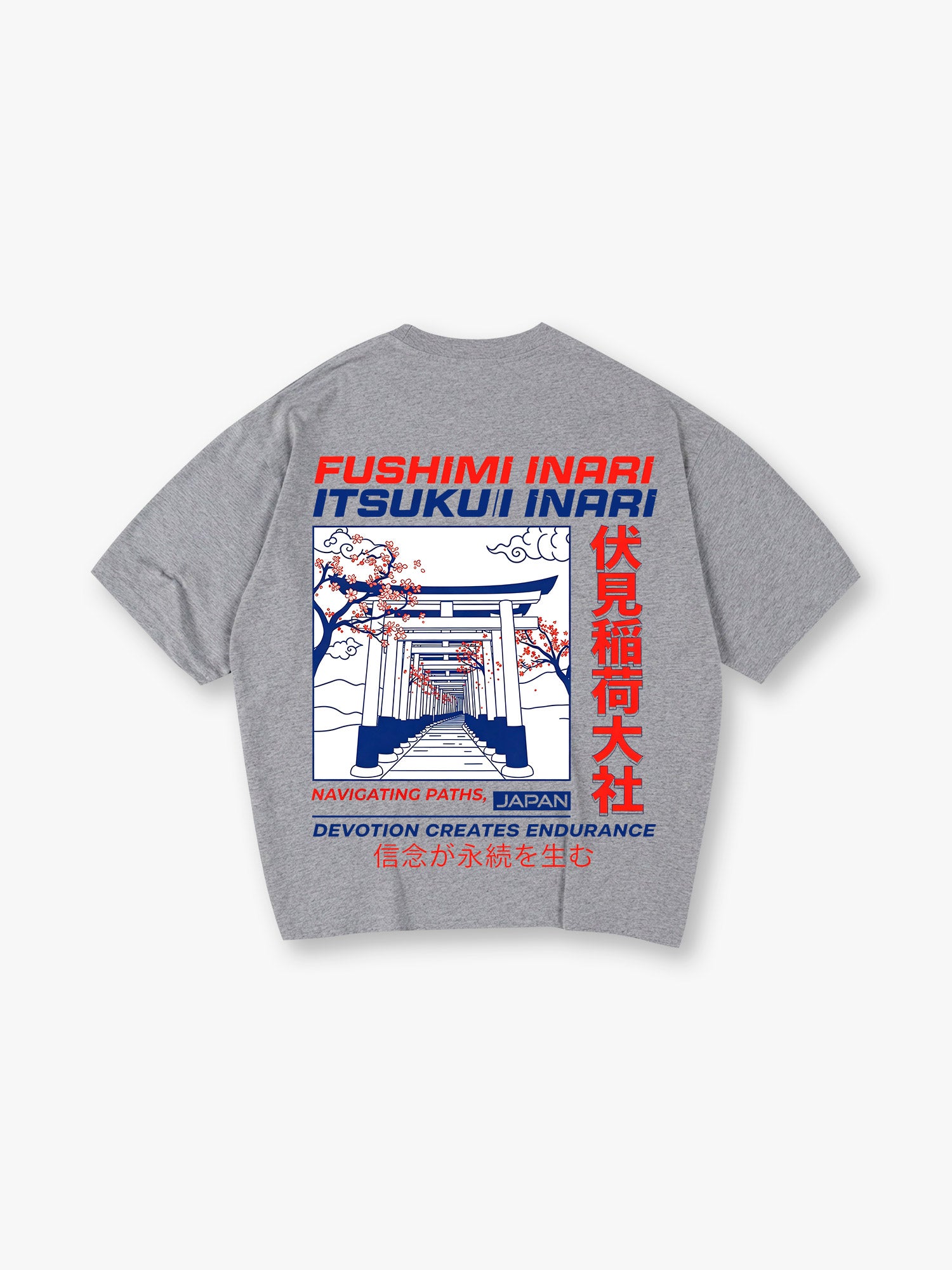 Japan Sakura Japanese Shrine Graphic Streetwear T-Shirt