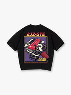 JDM Twin Turbo Automotive Car Graphic Streetwear T-Shirt