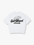 Japanese Folding Fan Minimal Script Graphic Casual Streetwear T-Shirt
