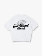 Japanese Folding Fan Minimal Script Graphic Casual Streetwear T-Shirt