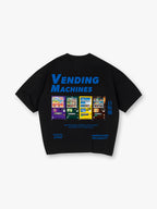 Japanese Kyoto Vending Machines Retro Streetwear Graphic T-Shirt