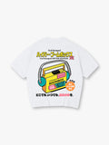 Japanese Vaporwave Cartoon  Stereo Graphic T-Shirt