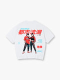 Urban Street Fashion  Streetwear Portrait Graphic Harajuku Style T-Shirt