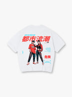 Urban Street Fashion  Streetwear Portrait Graphic Harajuku Style T-Shirt