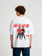 Urban Street Fashion  Streetwear Portrait Graphic Harajuku Style T-Shirt