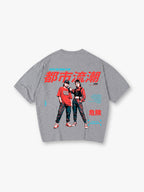 Urban Street Fashion  Streetwear Portrait Graphic Harajuku Style T-Shirt