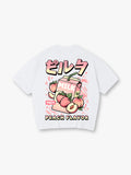 Kawaii Peach Milk Carton T-Shirt