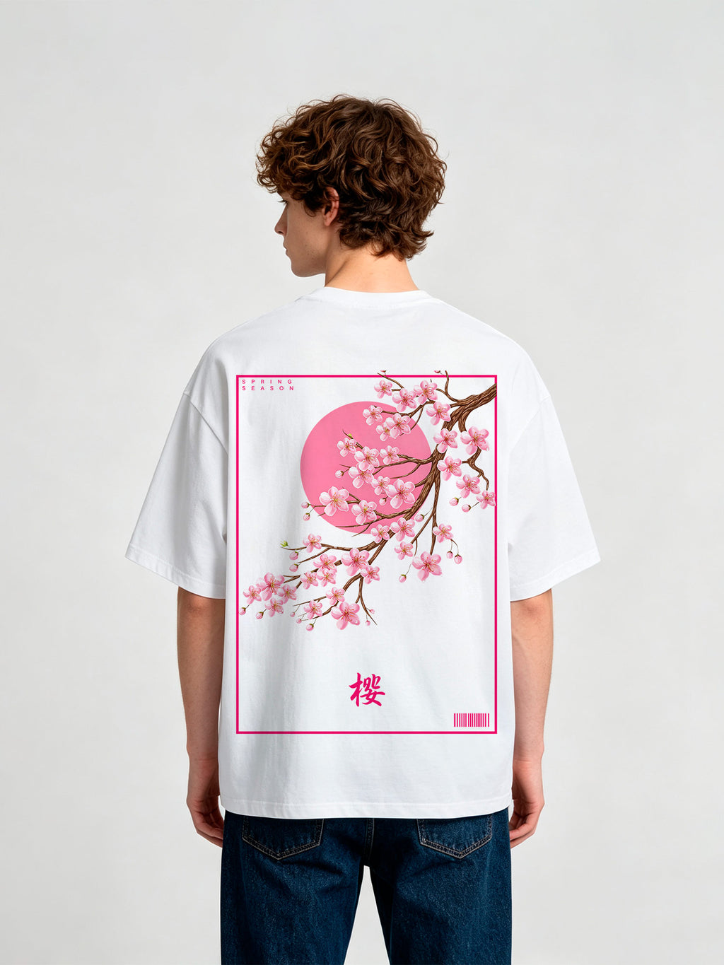 「TELL ME ABOUT IT」スタイルの半袖Tシャツ