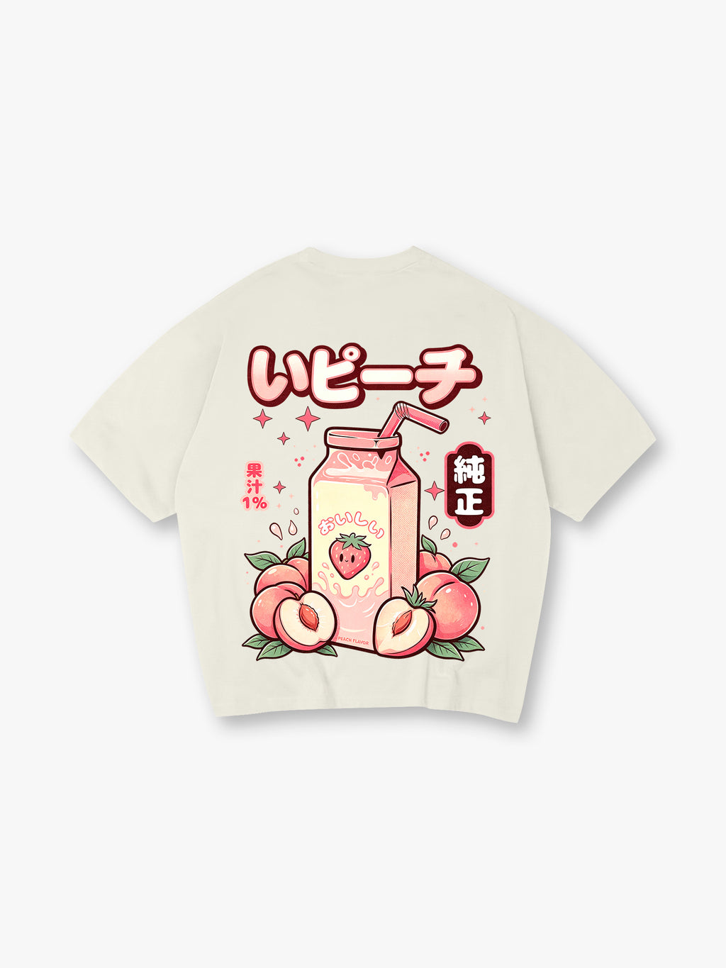 Peach Milk Carton T-Shirt