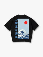 Great Wave Red Sun T-Shirt