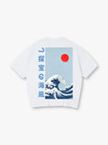 Great Wave Red Sun T-Shirt