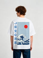 Great Wave Red Sun T-Shirt
