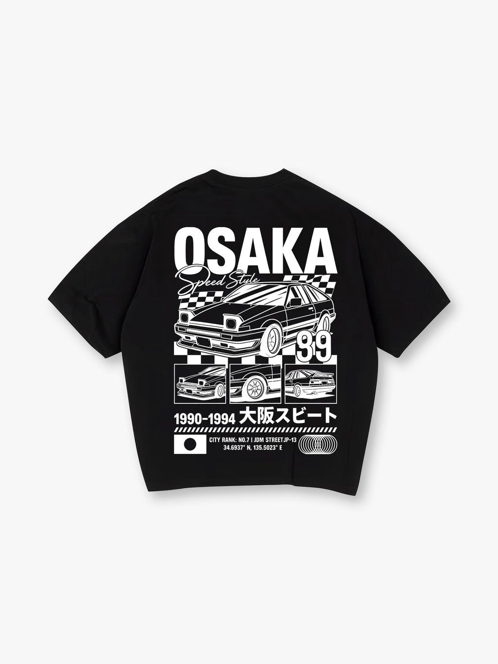 JDM Vintage Car Racing T-Shirt