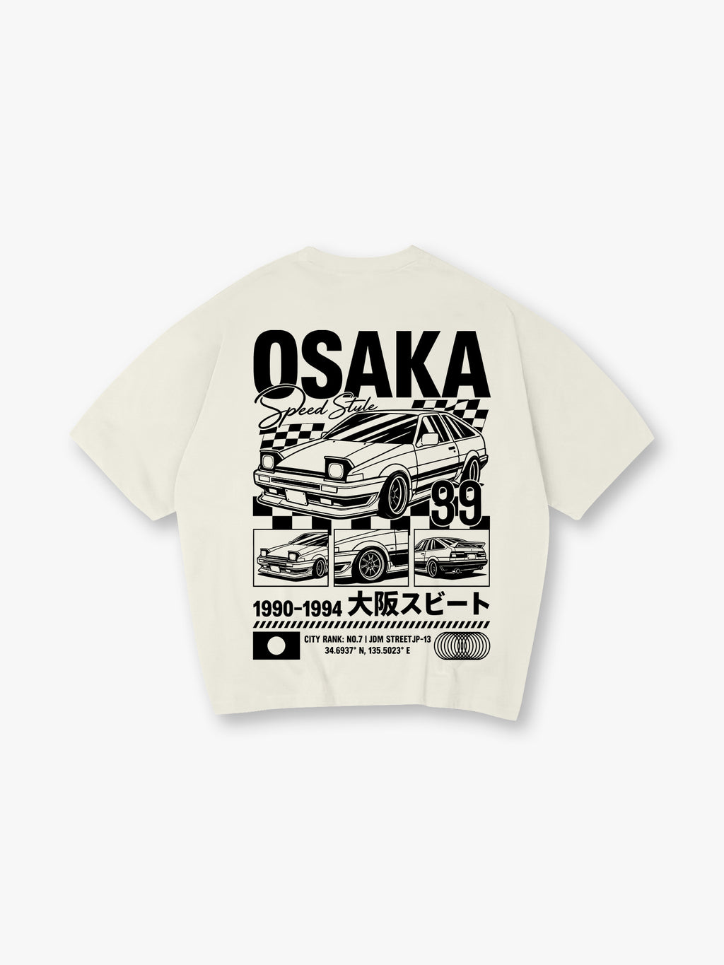 JDM Vintage Car Racing T-Shirt