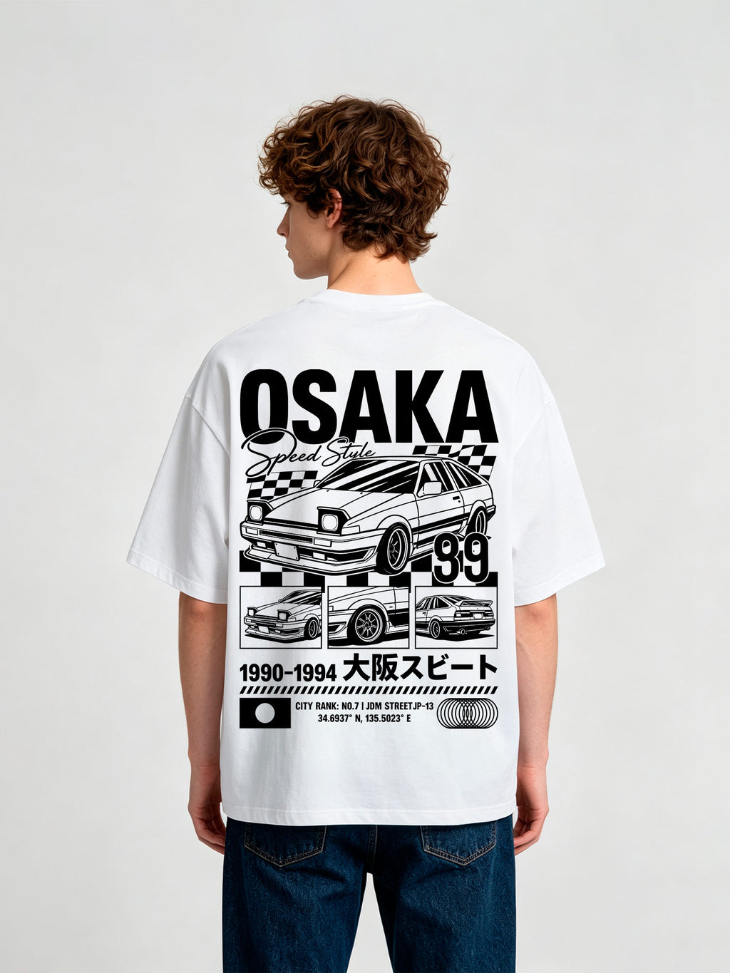 JDM Vintage Car Racing T-Shirt