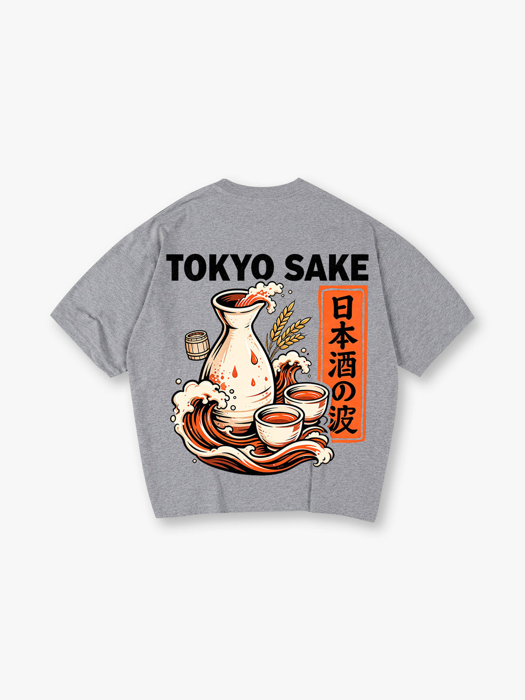Sake Japanese Wave T-Shirt