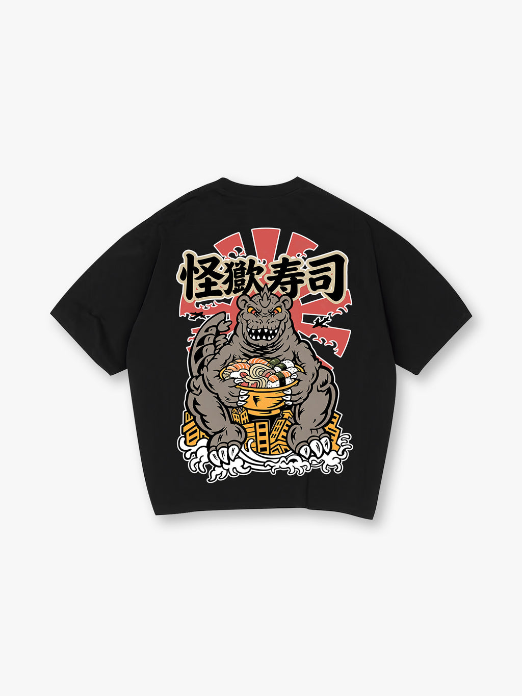 Kaiju Sushi Monster Godzilla T-Shirt