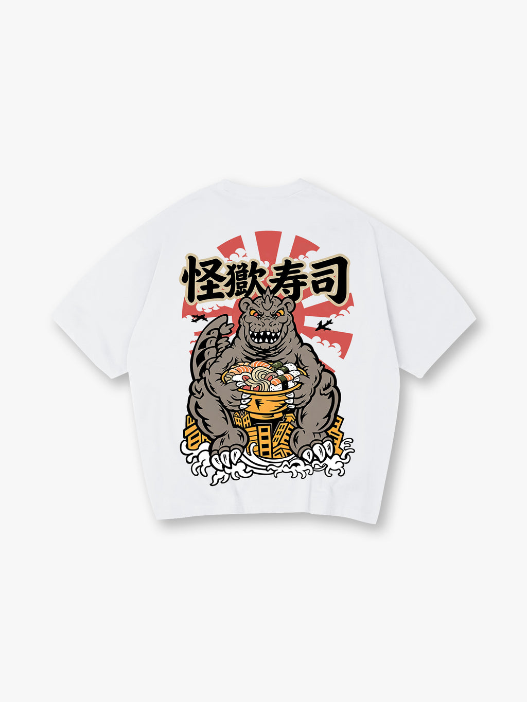 Kaiju Sushi Monster Godzilla T-Shirt