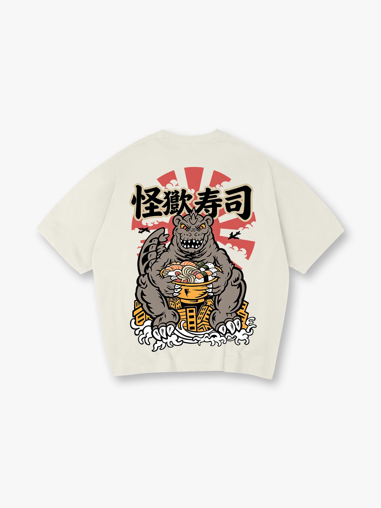 Kaiju Sushi Monster Godzilla T-Shirt