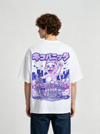 Kaiju Cat City Convenience Store T-Shirt