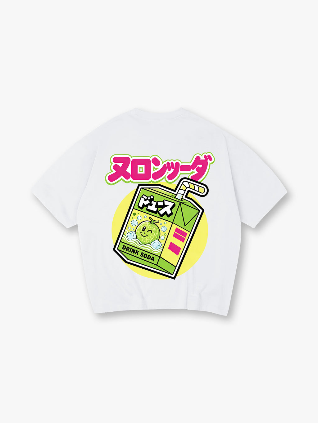 Kawaii Melon Soda Juice Box T-Shirt