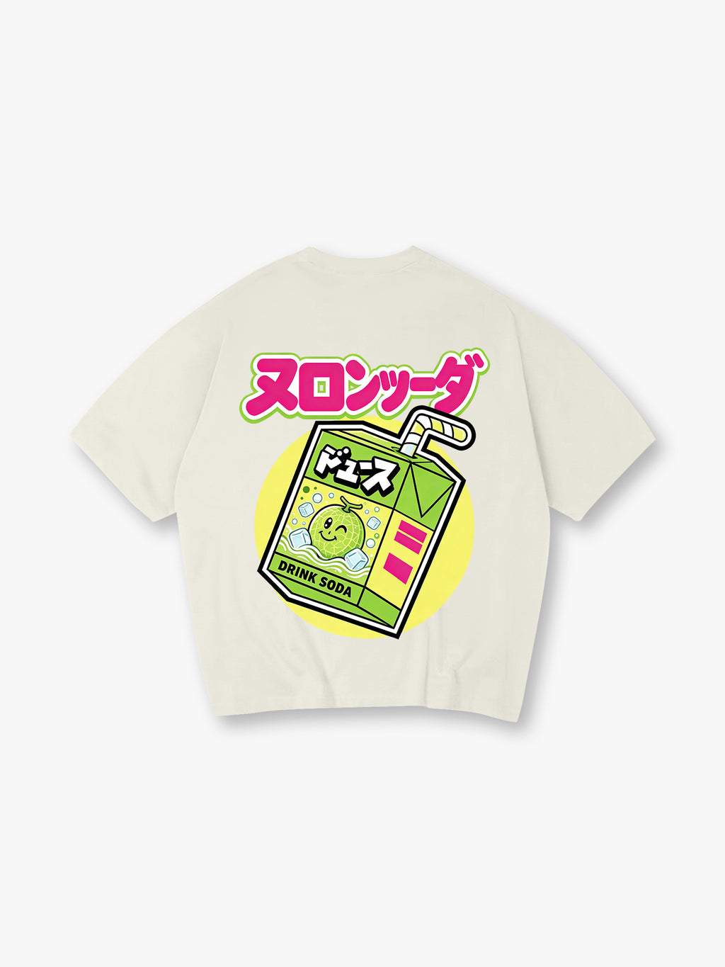 Kawaii Melon Soda Juice Box T-Shirt