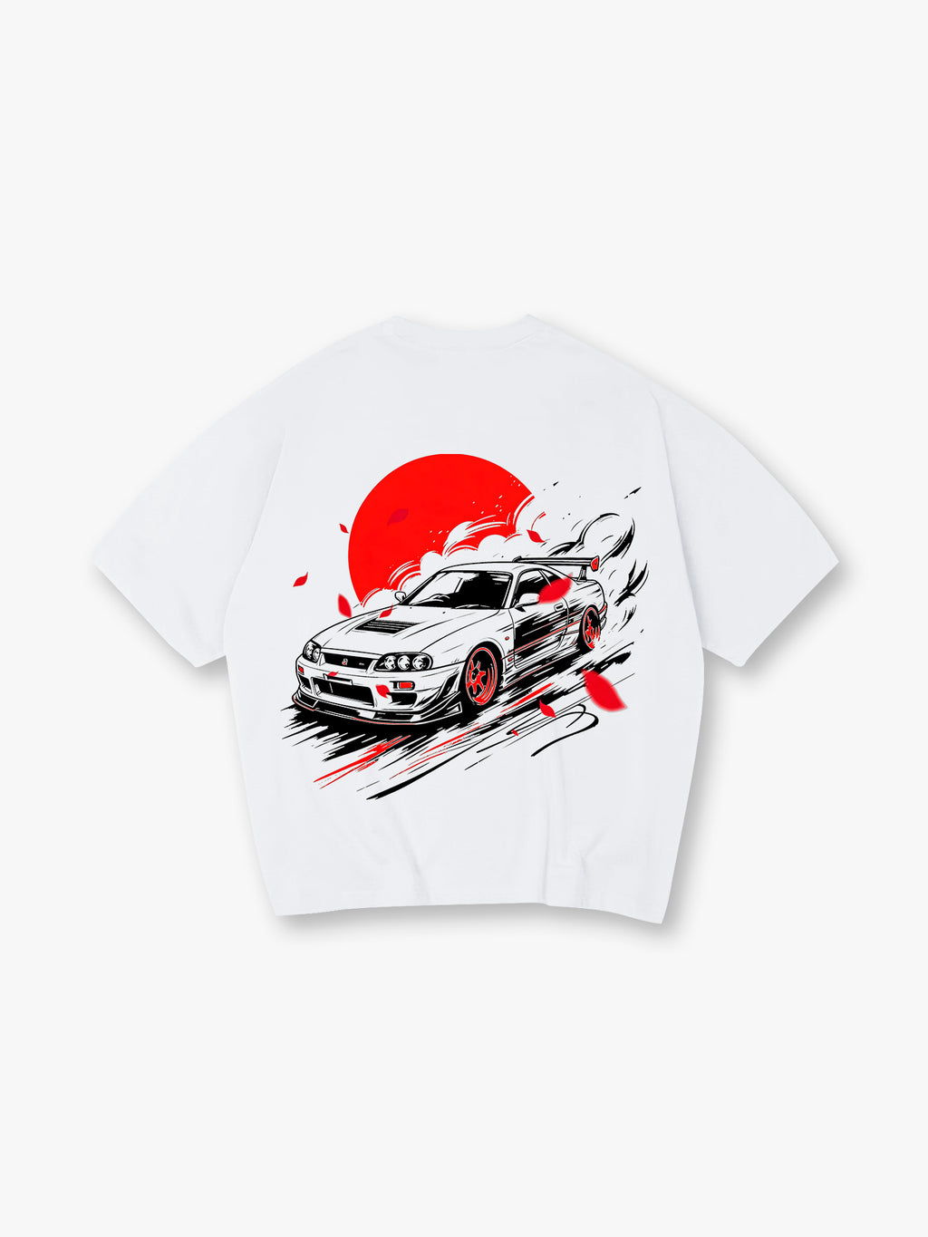 JDM Sports Car Cherry Blossom T-Shirt
